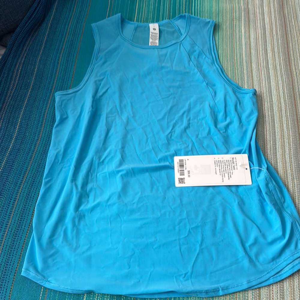 Lululemon Women's Blue Sculpt Tank